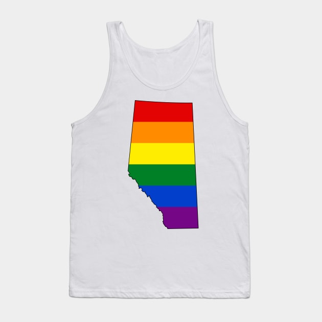 Alberta Pride Tank Top by somekindofguru